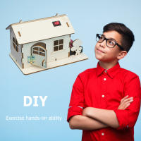 Juguetes De Ciencia DIY Para Niños Kit Educativo STEM Proyectos De Modelos De Coche Y Barco En Madera Rompecabezas Científico Experimento - details 6
