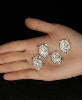 10pcs Centros De Pieza De San José Con Niño Jesús Rosario Para Conectores De Joyería Accesorios DIY Material Aleación De Zinc - details 2