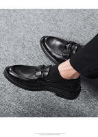 Zapatos De Cuero Para Hombre Mullidos Transpirables Zapatos De Business Casual Con Cubierta De Cuero Suave Suela Suave Para Otoño - details 10