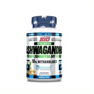 Big Complemento Alimenticio Ashwagandha 90 Capsulas - Sensoril - Energía y Concentración - 1