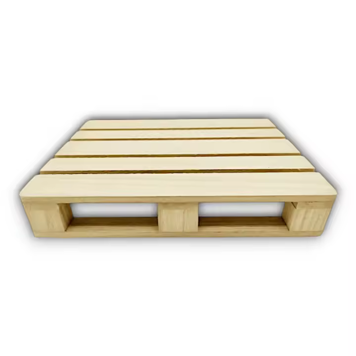 Mini Palé Decorativo de Madera - Dimensiones 24x18x5cm - Karawan. - 1