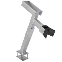vidaXL Soporte con tope de proa para remolque de barcos - details 0