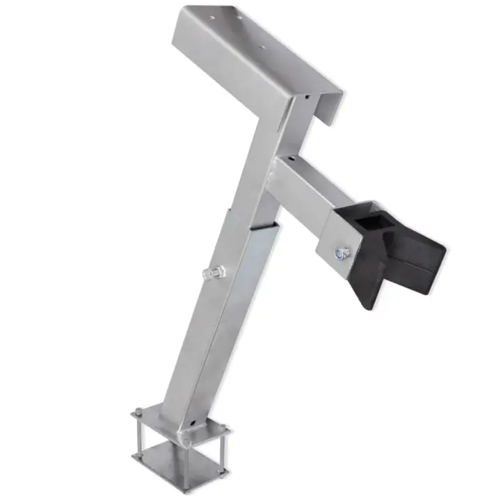 vidaXL Soporte con tope de proa para remolque de barcos - 1