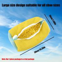 Bolsa De Limpieza Para Zapatos 1/2pcs Reutilizable Para Máquina De Lavar Y Secadora Adecuada Para Todos Los Tipos De Zapatos Material De Algodón - details 4
