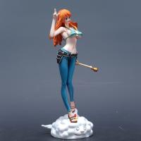 Figuras De Acción One Piece Straw Hat Pirates PVC Luffy Zoro Nami Usopp Robin Sanji Estatua De Escritorio Regalo Para Fans - details 20