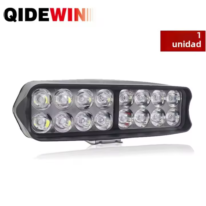 Luz Frontal De Bicicleta Eléctrica 2pc 12V-80V LED Super Brillante Para Moto Y Triciclo Accesorios De Bicicleta 8/12/16 LEDs - 1