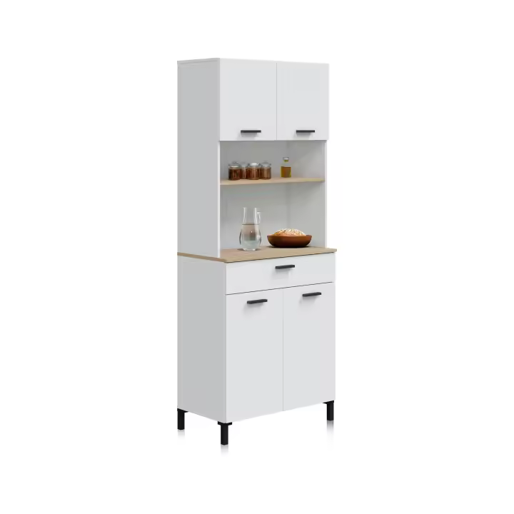 Duehome Alacena Nitza - Mueble de Cocina con Gran Capacidad de Almacenamiento y Organización - 1