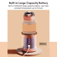 Calentador De Botella Eléctrico Portátil Para Leche De Bebé USB Recargable Control Y Mostrador De Temperatura Preciso Calentador Inalámbrico Para Botella De Bebé - details 6