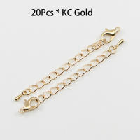 Cadena De Extensión Para Joyería DIY Con Cierre De Langosta 50-70mm 10-20 Piezas Conector Para Pulseras Y Collares Metal Aleación De Zinc - details 11