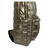 Mochila informal para mujer.MEJORADA.Material de plumón,Impermeable,Color sólido metalizado brillante con gran capaciada - details 4