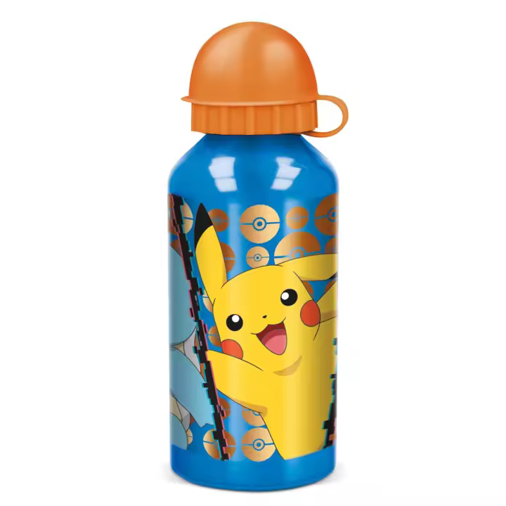 Botella de aluminio Pokemon 400 ml (Stor 8034) - 1