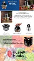 Russell Hobbs Picadora De Alimentos Matte Black 24662-56 | Picadora Eléctrica De 500ml, Cuchillas De Acero Inoxidable, Accesorios Aptos Para Lavavajillas, Manejo Con Un Solo Botón, Color Negro - details 0