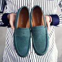 Zapatos Casuales Para Hombre De Cuero De Alta Calidad Mocasines Con Cordones Tamaño 38-47 Diez Colores Slip-on Zapatos De Conducción Moda Transpirables Y Massajeados - details 49