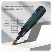 Taladro Eléctrico Inalámbrico Con Engranaje Herramienta Rotativa Recargable Para Grabado En Madera 3 Velocidades Mini Pluma Grabadora - details 0