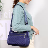 Bolso De Hombro Para Mujer Yogodlns Nylon Impermeable Con Múltiples Bolsillos Y Cierre De Cremallera Bolso De Viaje Para Diseñadores Bolsa Feminina Casual Tote - details 6