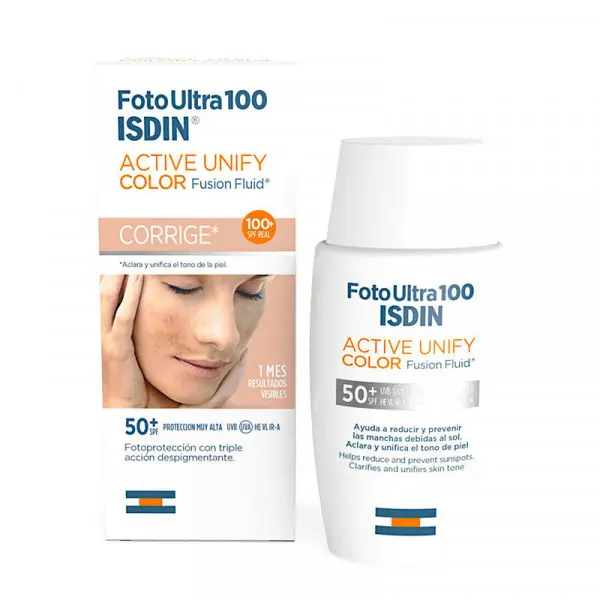ISDIN - Foto Ultra 100 Active Unify Fusion Fluid Color SPF50+ - 1