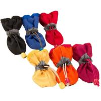 Botas De Invierno Para Perros Pequeños 4 Piezas Impermeables Antideslizantes De Veludo Cálido Protección Contra La Lluvia Y Nieve Para Mascotas - details 0