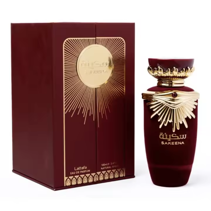 Sakeena Lattafa Perfume Árabe Mujer 100 ml Made in Dubai Perfume frutal de larga duración Eau de perfum - 1