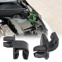 Soporte De Clip Para Bonete De Coche 2Pcs Compatible Con Citroen C3 C4 C-Elysee Peugeot 2008 208 301 308 Partner Material ABS - details 2