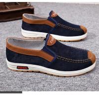 Zapatos Para Hombre Talla Grande Loafers Casuales Cómodos Zapatillas Slip on Zapatos Ligeros Vintage Planos De Algodón round Toe Antideslizantes Resistentes Al Agua - details 9