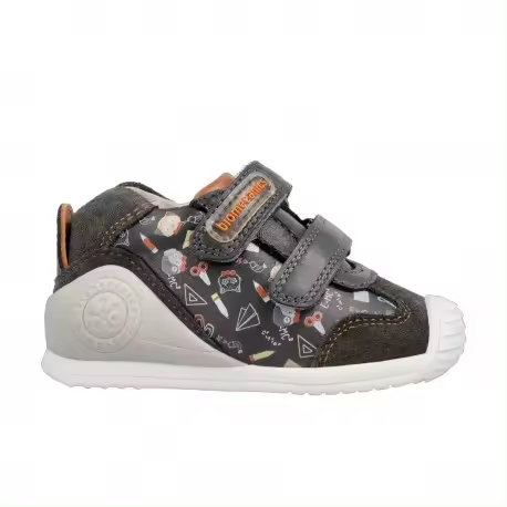 Deportivas biogateo en piel estampada de Biomecanics - 1
