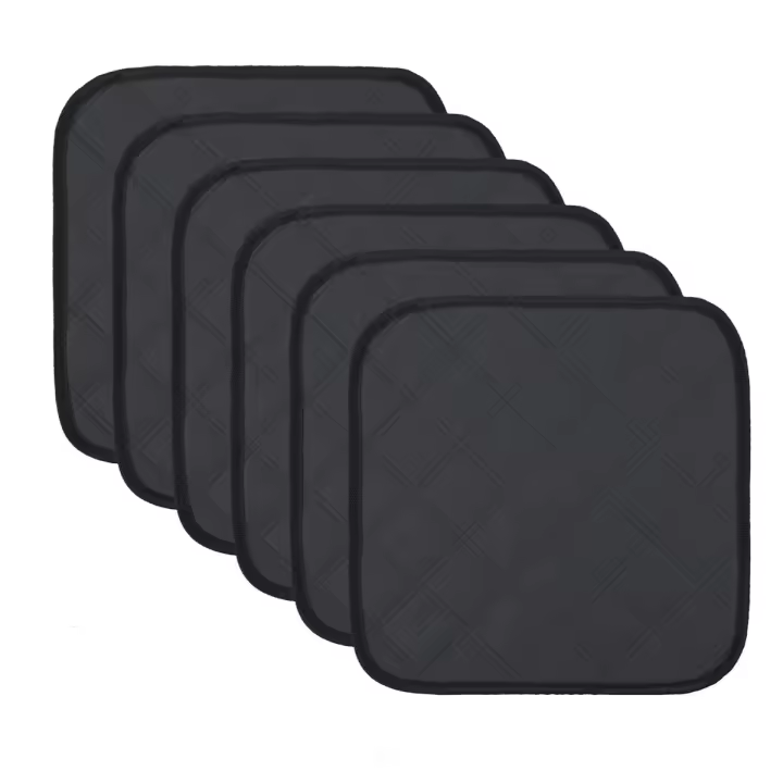 Ropa de cama lavable para conejillo de indias, 6 piezas, esteras impermeables superabsorbentes reutilizables para animales pequeños - 1