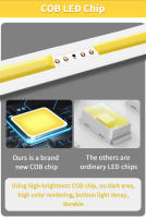 Tira De LED COB 5V CCT 3000-6500K Dimmable 8mm CRI 90+ 500LEDs/M Cortable Y Flexible Para Armarios Y Hogar Luz LED Dotless - details 6