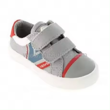Zapatos deportivos grises con velcros, de Victoria - 1