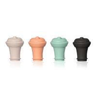 Vacu Vin tapones de vacío set de 4 colores Loop. Cantidad mínima de compra 2 sets. - details 0