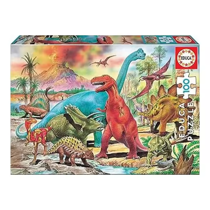 Educa Dinosaurios Puzzle Infantil 100 Piezas 13179 - 1