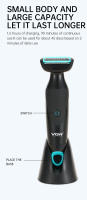 Afeitadora Eléctrica Retro VGR Para Hombres Multifuncional 2 En 1 Afeitadora Y Limpieza Nariz Y Cabello IPX4 Recargable Universal 100-240V - details 6