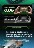 Auriculares Bluetooth Inalámbricos Para Esports Y Música Estilo In-ear Compatible Con Android Y Apple Con Micrófono Y Control De Volumen - details 4