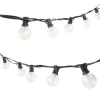 Luces De Cadena De Globos G40 Para Jardín Patio Fiestas Bodas Navidad Vintage Extensión Conectable 220V Calidad Superior - details 2