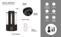 Humidificador Ultrasónico 4L, Apagado Automático, Luz Nocturna, Capacidad Grande - details 0