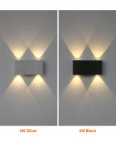 Lámpara De Pared LED Para Decoración De Hogar Moderna Y Minimalista Para Dormitorio Sala De Estar Pasillo Hotel Luz Cuadrada - details 3