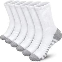 Calcetines De Fútbol Para Hombres De Talla Grande Con Agarre En La Parte Inferior Cómodos Y De Alta Calidad Para Gimnasio Al Aire Libre 6 Pares Nuevos Estilo Suaves - details 1