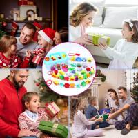 Juguetes Educativos De Madera Con Cuentas Para Bebés 42pcs DIY Montessori Juegos De Aprendizaje Con Frutas Y Animales Para Niños - details 1
