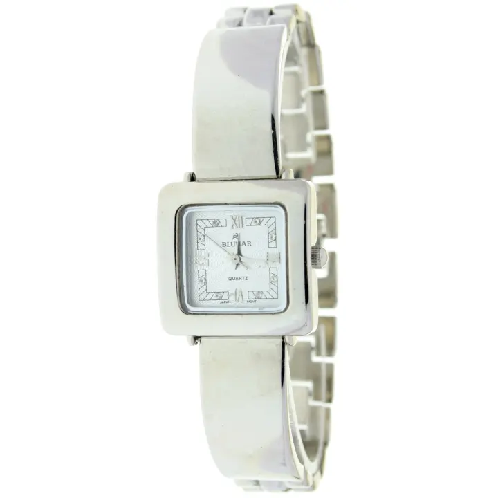 Blumar Bl-09311  Reloj Para Para Mujer Color Plateado - 1