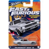 HOT WHEELS Fast & Furious Decades of Fast 70" Chevrolet Nova SS HRW42 Mattel - details 0
