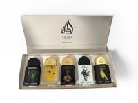 LATTAFA PRIDE GIFTS SET BOX/ NRO 4 ( Coleccion de 5 perfumes x 20 ml. Vap. Nat Spray. UNISEX EAU DE PARFUM 100% ORIGINAL *** UN BONITO REGALO CON FRAGANCIAS SURTIDAS - details 0
