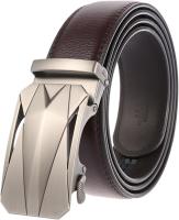 UATXTAU Genuine Leather Belt for Men Luxury Automatic Buckle Jeans Strap Adjustable Ratchet