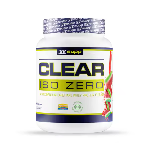MM Supplements Clear ISO Zero - 800 g - Proteína de Suero de Leche - Variedad de Sabores - Recuperación Óptima - Textura de zumo ideal para verano - 1