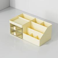 Caja De Mostrador Para Maquillaje Unisex Adulto Con 2 Cajones Gran Capacidad Montaje De Tensión Terminado En Plástico - details 5