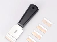 Cuchillo De Talla En Cuero QJH Con Hoja De Acero Y 5 Hojas Intercambiables Herramienta De Artesanía Para DIY Y Trimmings - details 0