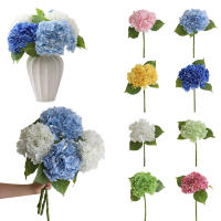 Ramo Artificial De Hiedra Euforbia Azul Toque Real Para Decoración De Bodas Arreglo Floral Interior Y Exterior - details 0
