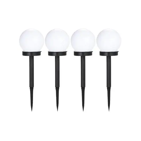 Mediawavestore Lámpara Esfera Solar 10cm para Jardín - 1