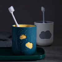 Taza De Dientes Inquebrantable Para Baño 10oz Plástico Resistente Vaso De Agua Para El Baño Unisex - details 2