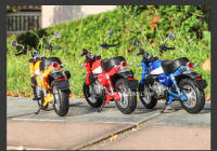 Honda Monkey Motocicleta De Aleación 1/12 Juguete De Modelado De Metal Con Suspensión Delantero Y Trasero Para Niños Regalo De Cumpleaños - details 16