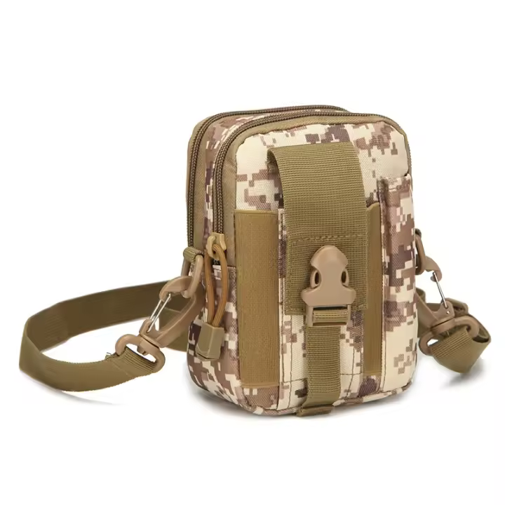 Bolsa táctica del misismo diseño del Distrito 7 Con cinturón, riñonera Deportiva para correr al Aire Libre, Bolsa de Ocio para teléfono móvil - 1