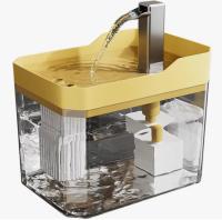 Fuente de Agua Automática para Gatos con Filtro Purificador - Dispensador de Agua Potable para Mascotas con Tecnología de Flujo Continuo - Base Antideslizante y Silenciosa - Ideal para Gatos de Interior - Fácil Limpieza y Recargable - Promueve la Hidratac - details 0